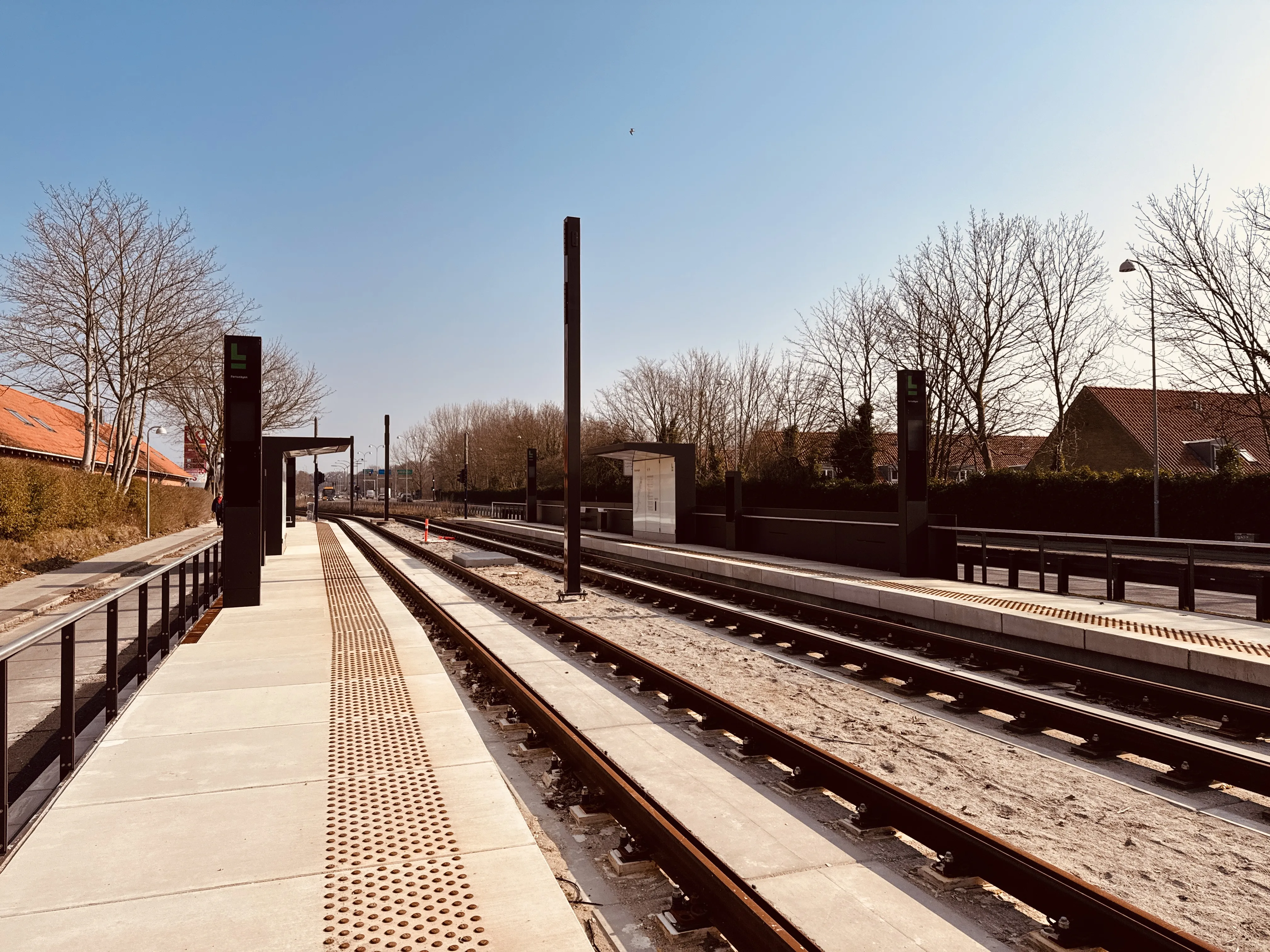 Billede af Fortunbyen Letbanestation. Billede af Fortunbyen Letbanestation.