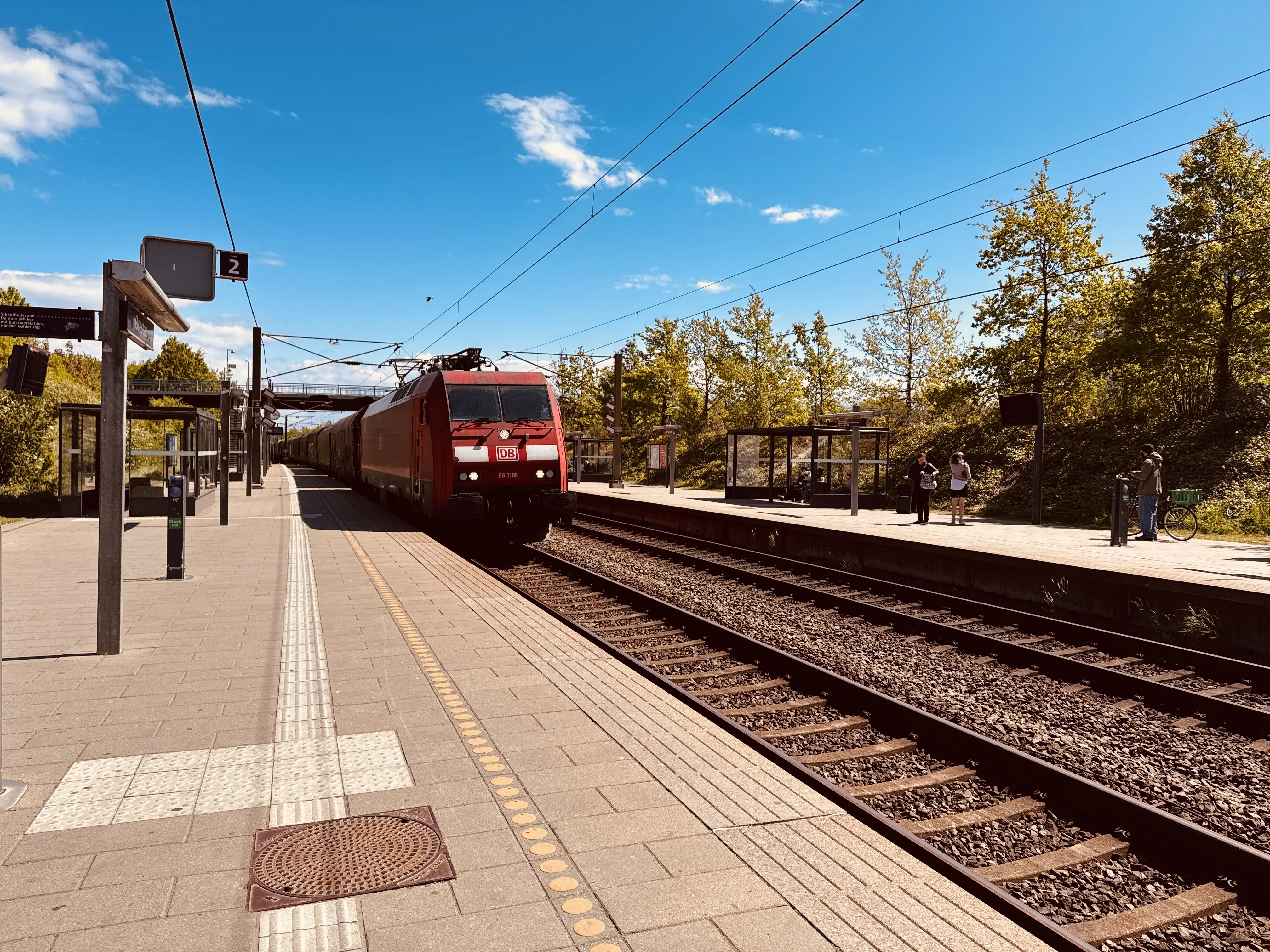 Billede af DBCSC EG 3105, tidligere DSB EG 3105 fotograferet ud for Ørestad Trinbræt.