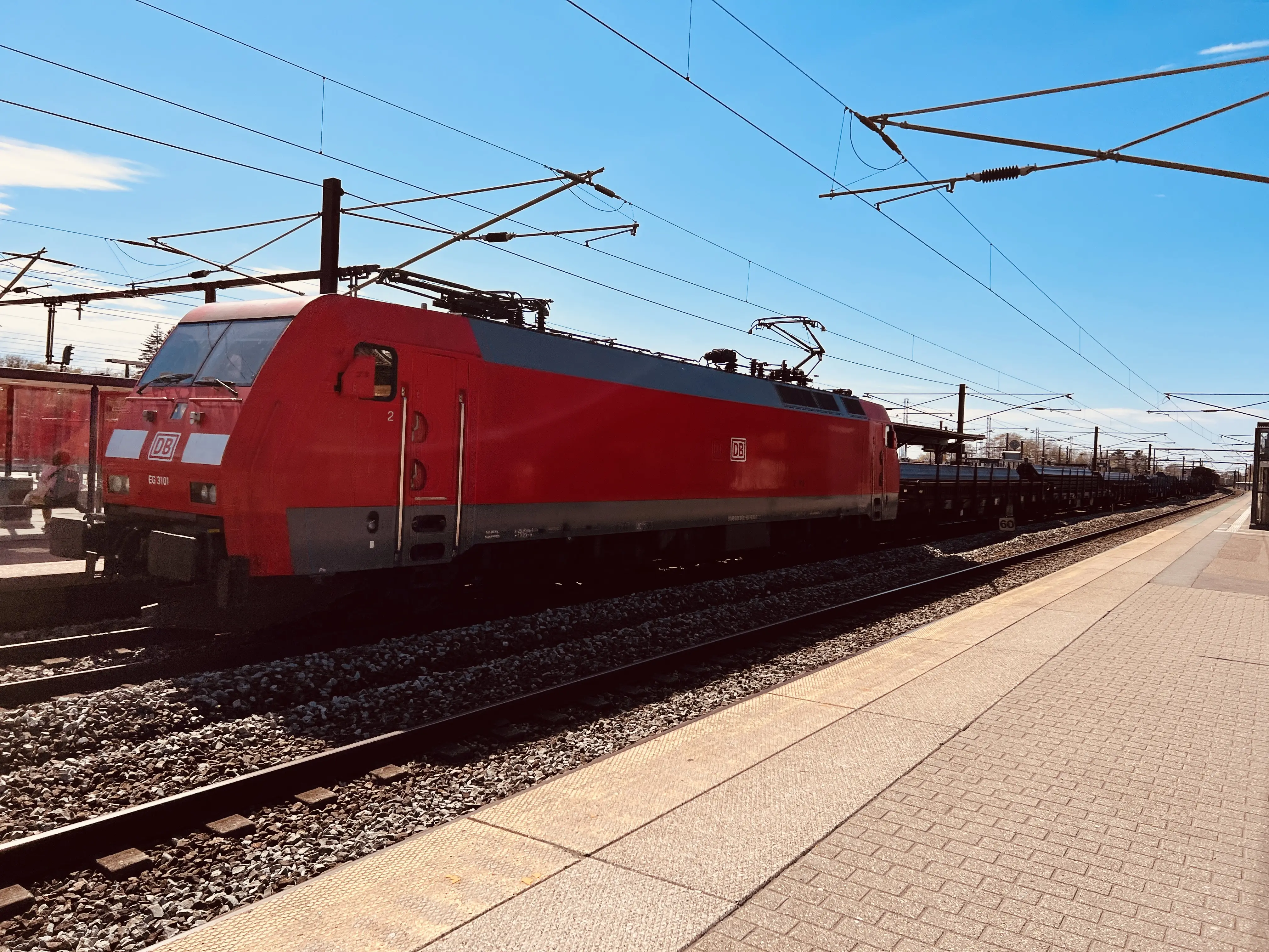 Billede af DBCSC EG 3101, tidligere DSB EG 3101 fotograferet ud for Ringsted Station.