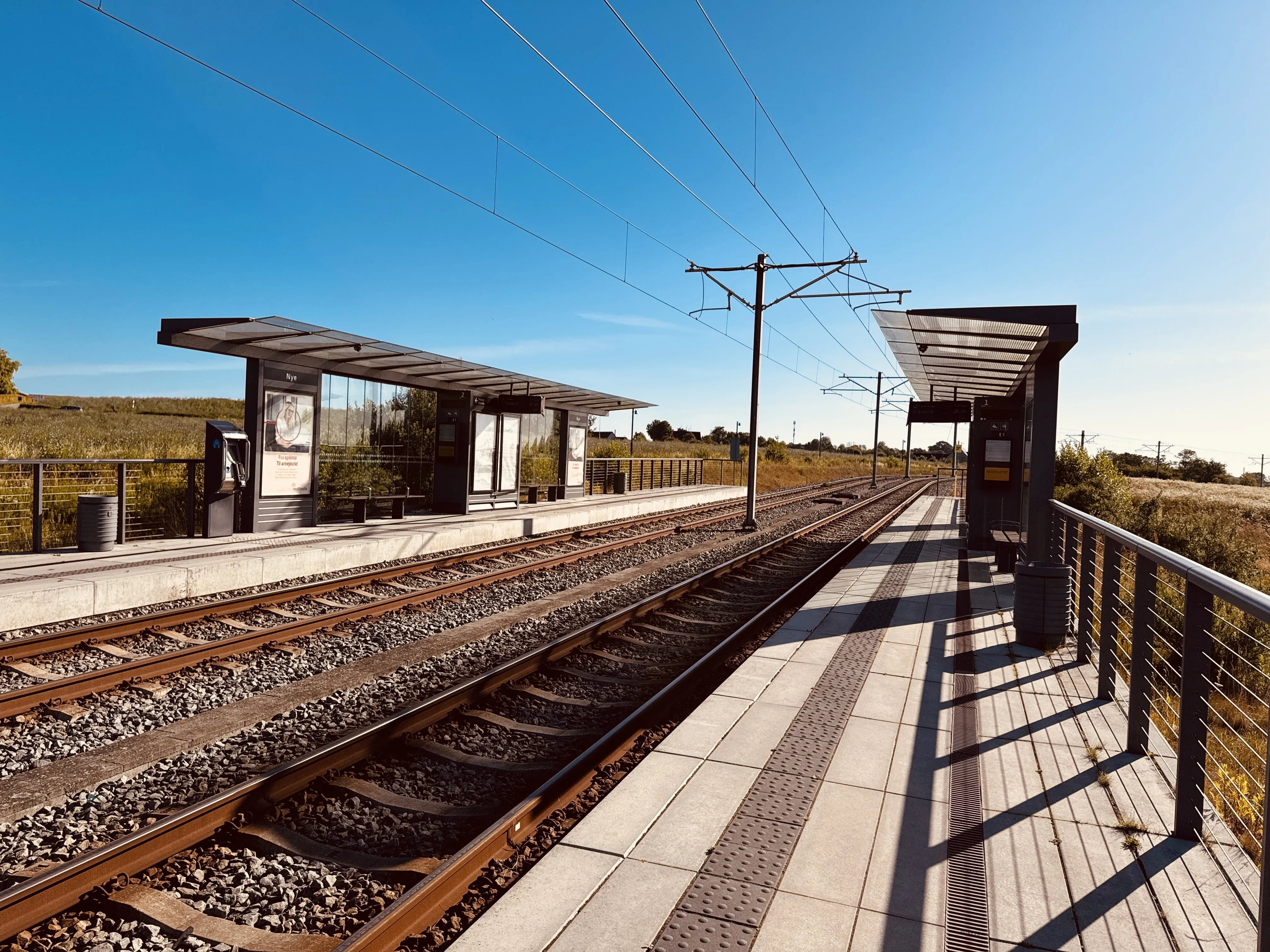 Billede af Nye Letbanestation. Billede af Nye Letbanestation.