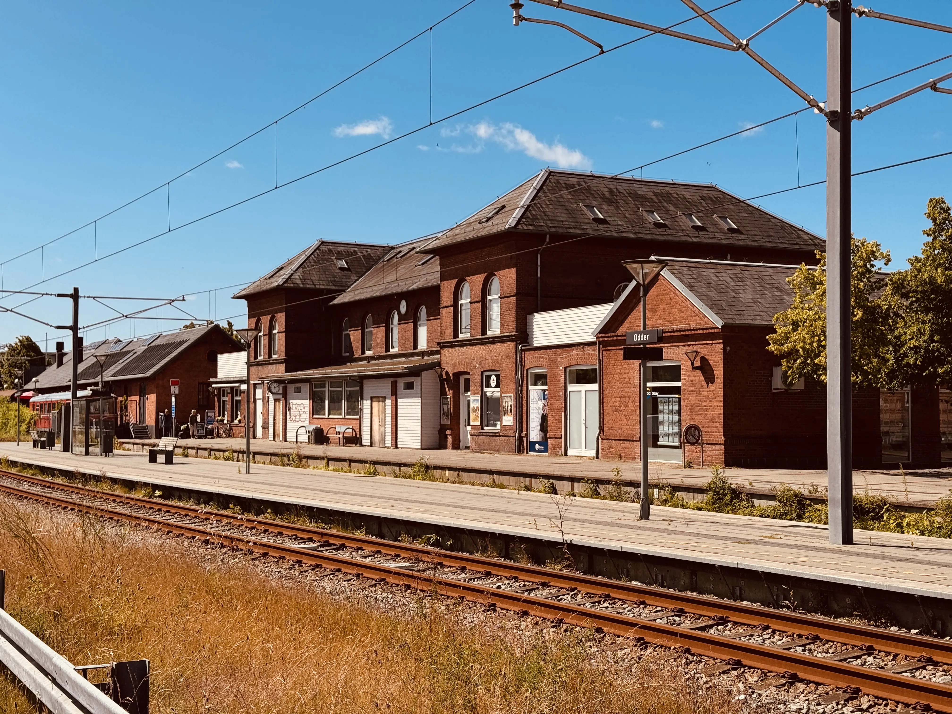 Billede af Odder Station.