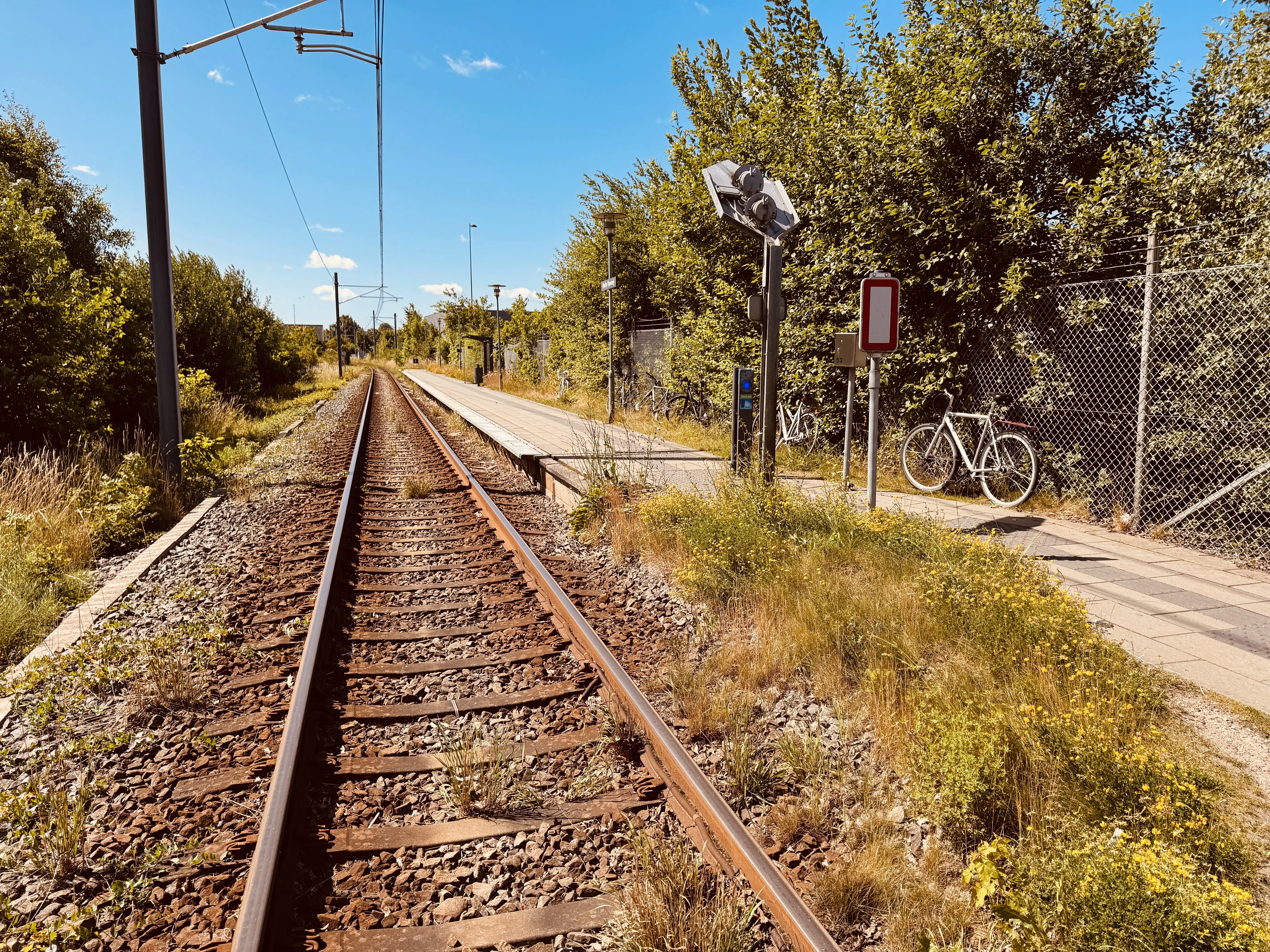Billede af Rude Havvej Letbanestation. Billede af Rude Havvej Letbanestation.