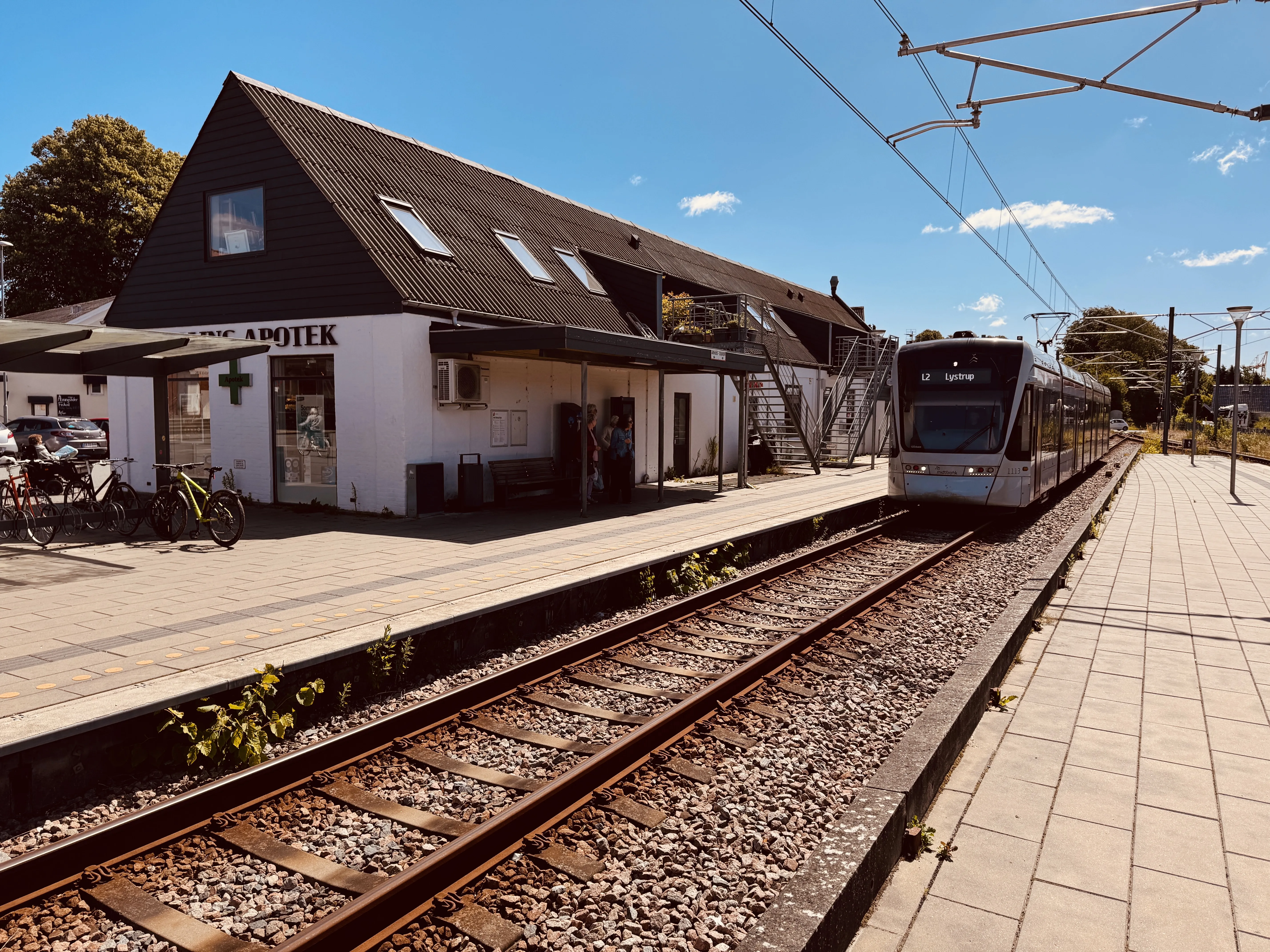 Billede af Malling Station. Billede af Malling Station.