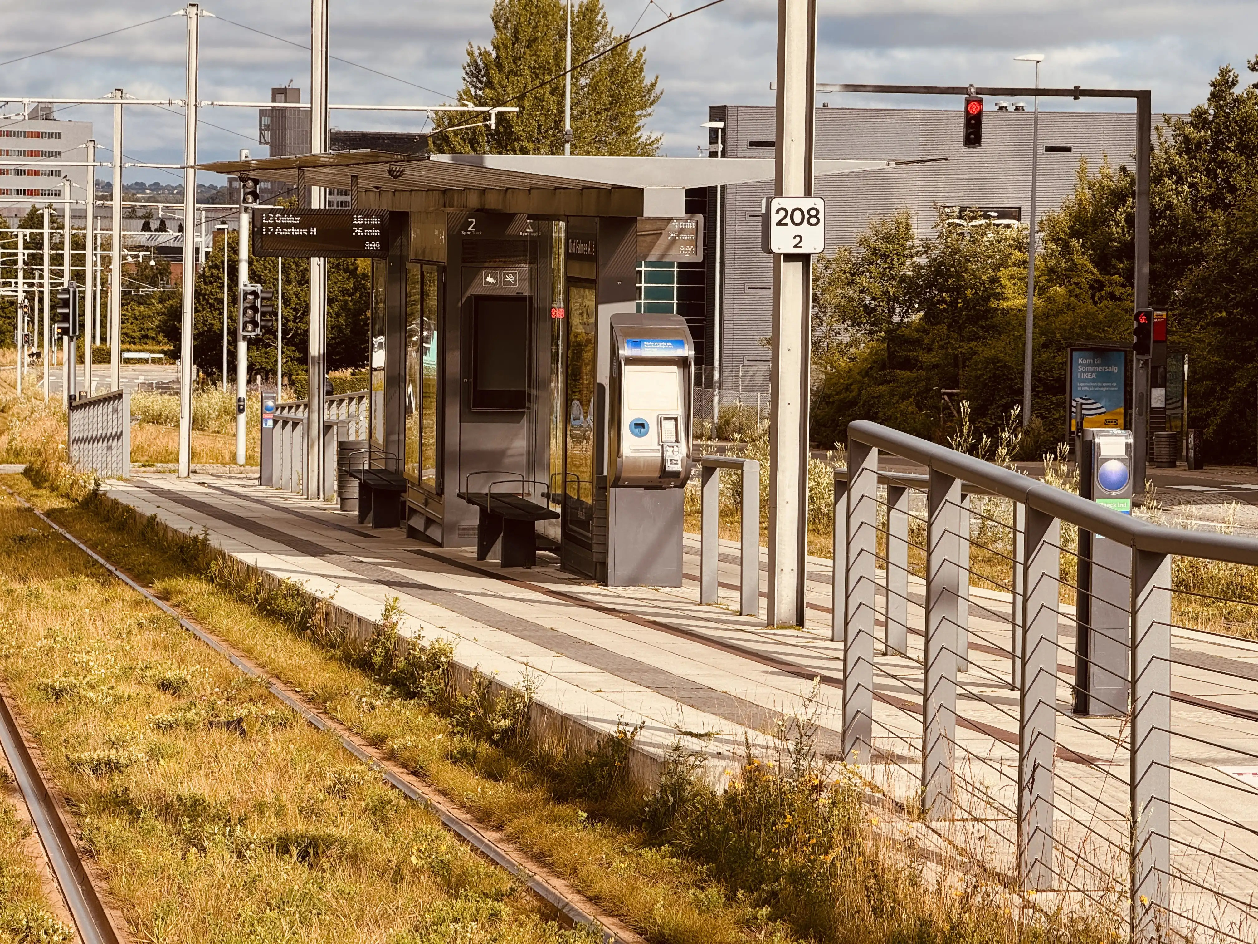 Billede af Olof Palmes Allé Letbanestation.