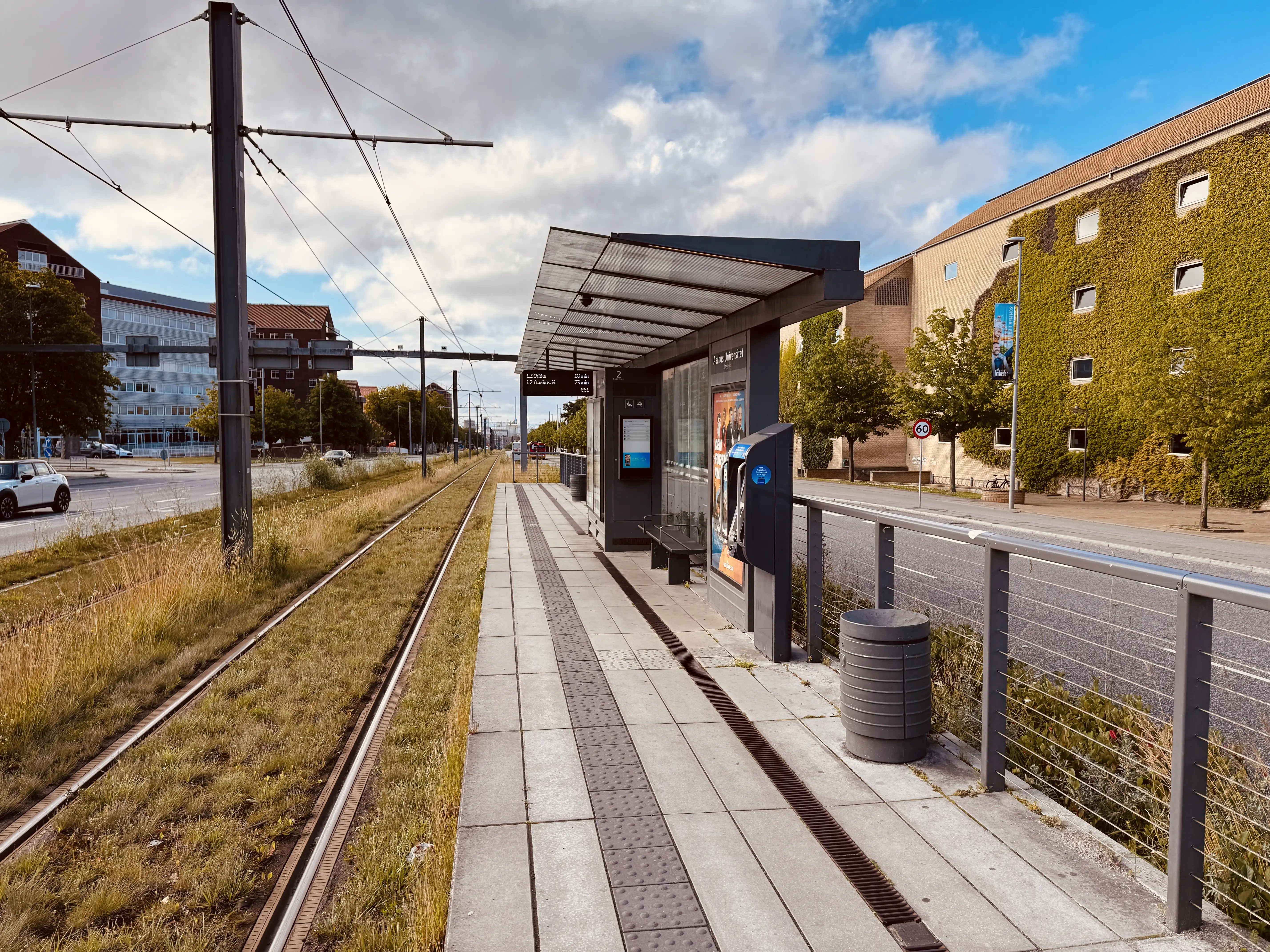 Billede af Aarhus Universitet (Ringgaden) Letbanestation.