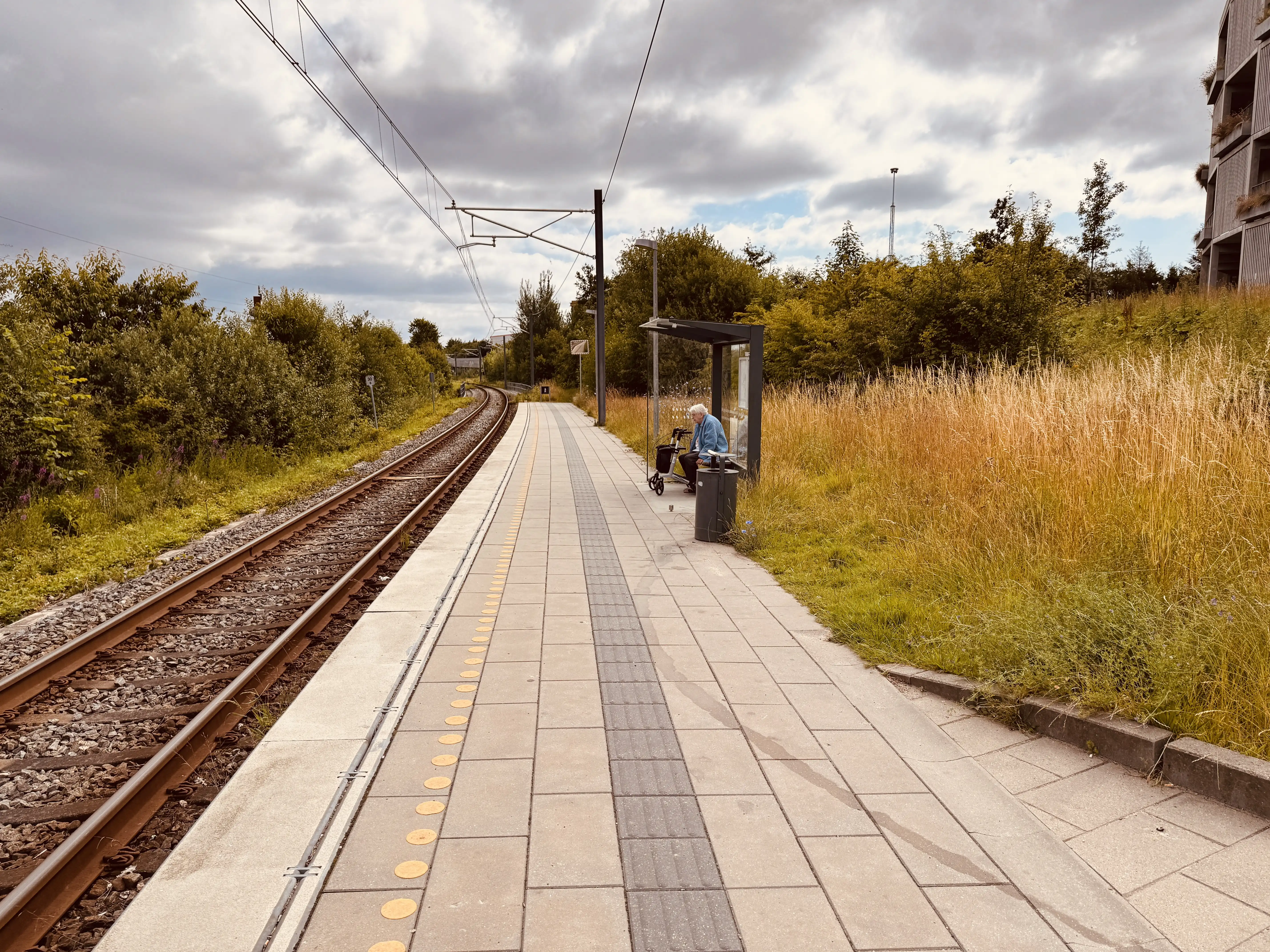 Billede af Rosenhøj Letbanestation. Billede af Rosenhøj Letbanestation.