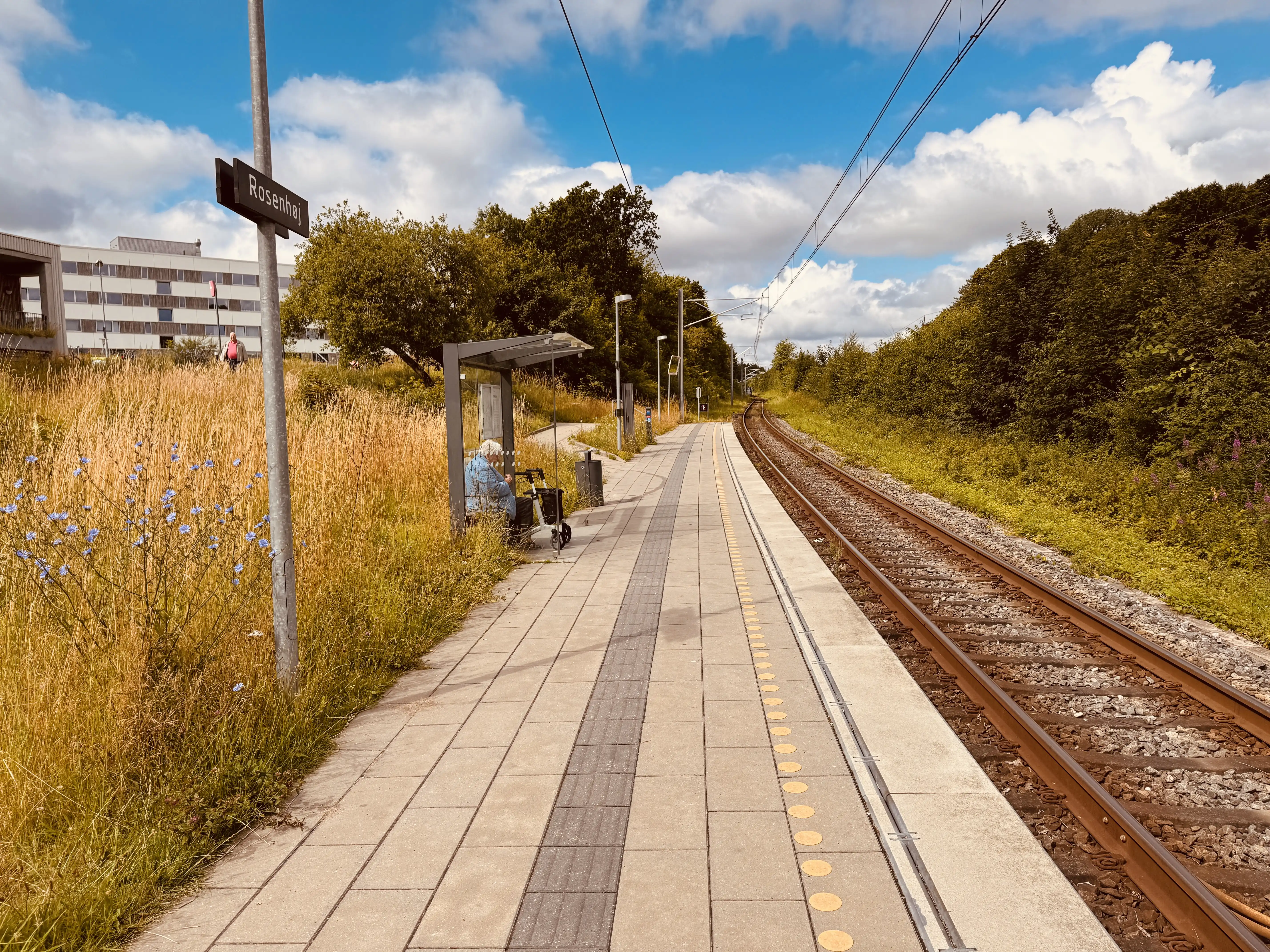 Billede af Rosenhøj Letbanestation. Billede af Rosenhøj Letbanestation.