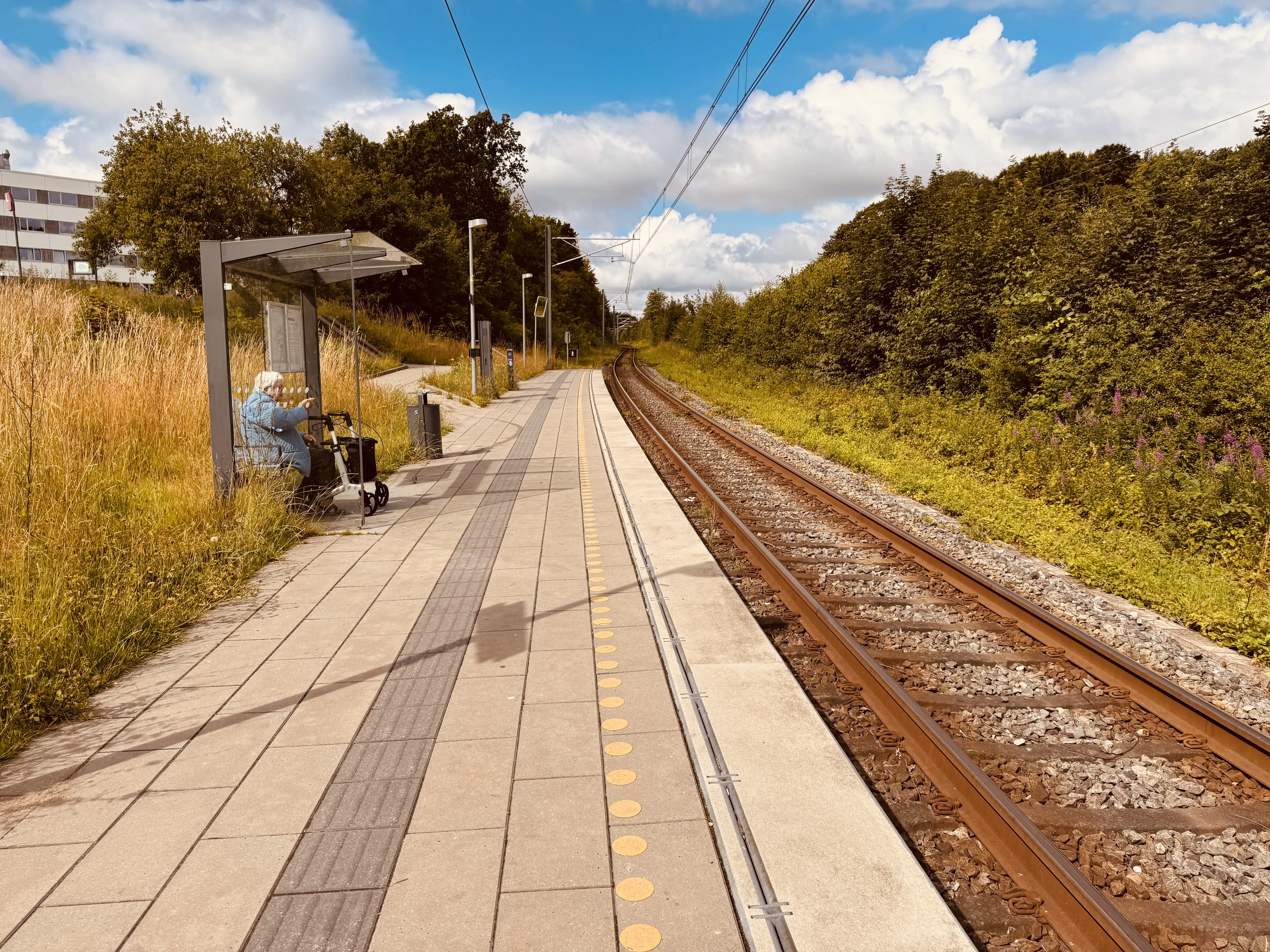 Billede af Rosenhøj Letbanestation. Billede af Rosenhøj Letbanestation.