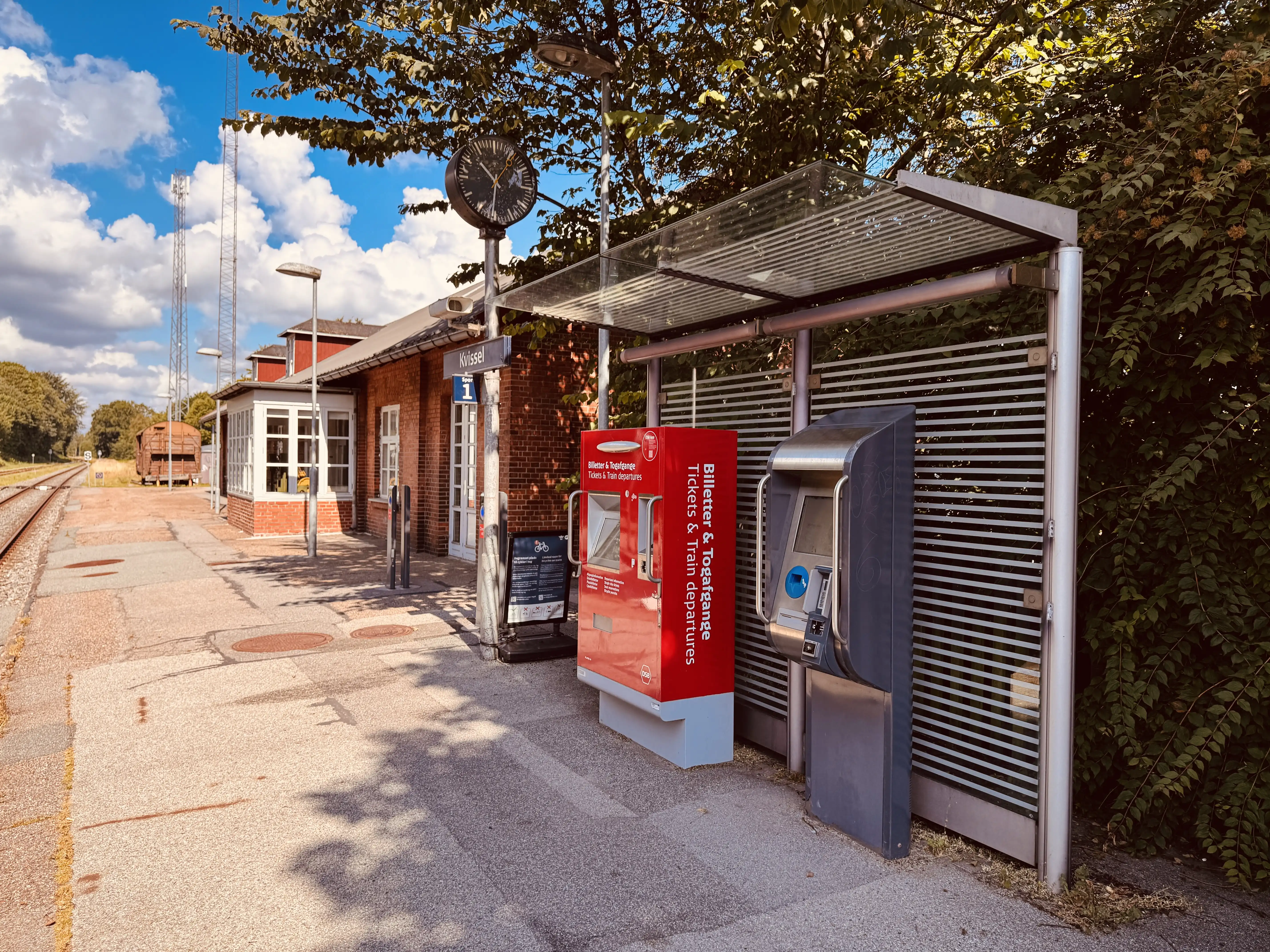 Billede af Kvissel Station.