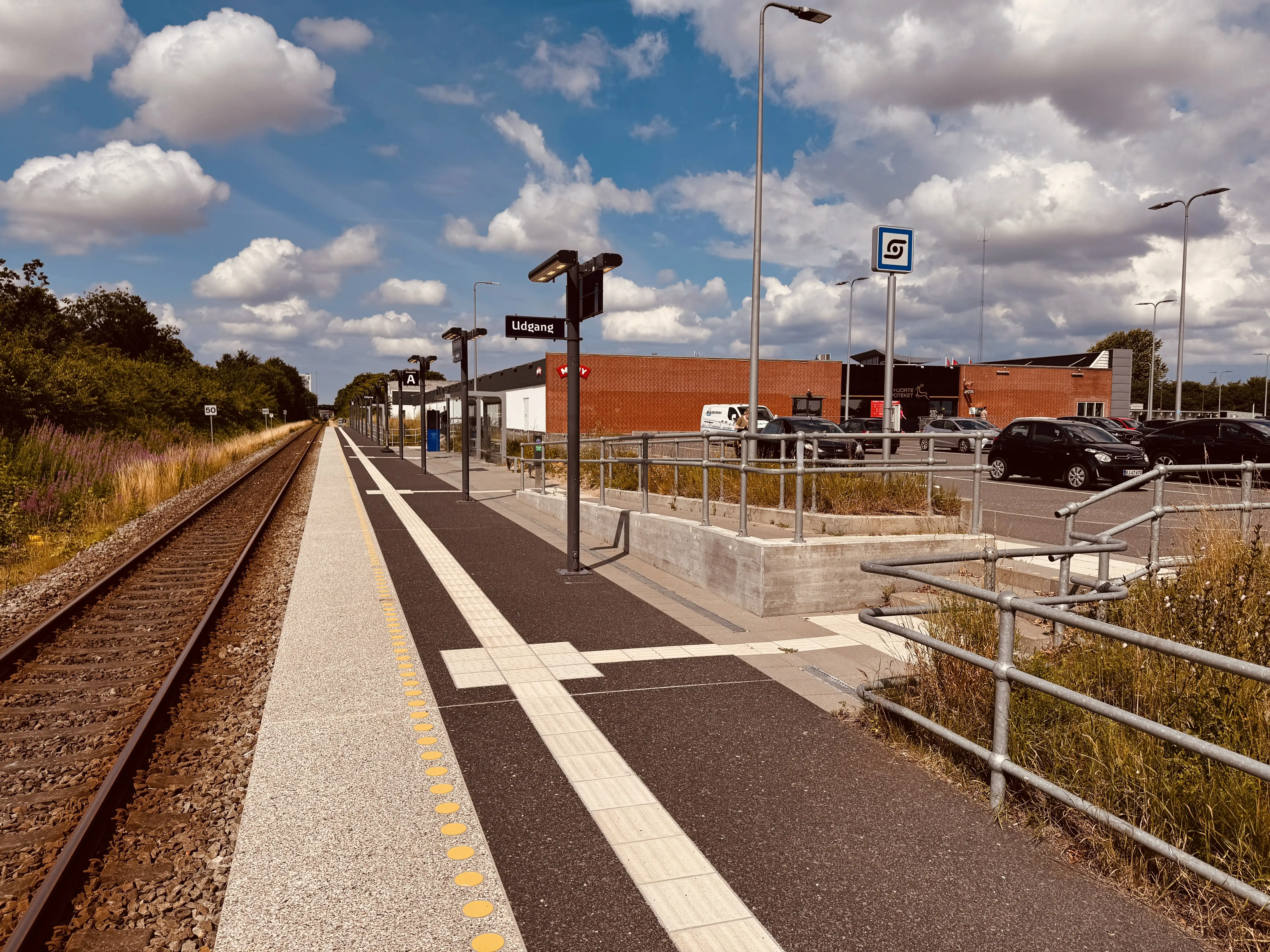 Billede af Hjørring Øst Trinbræt. Billede af Hjørring Øst Trinbræt.