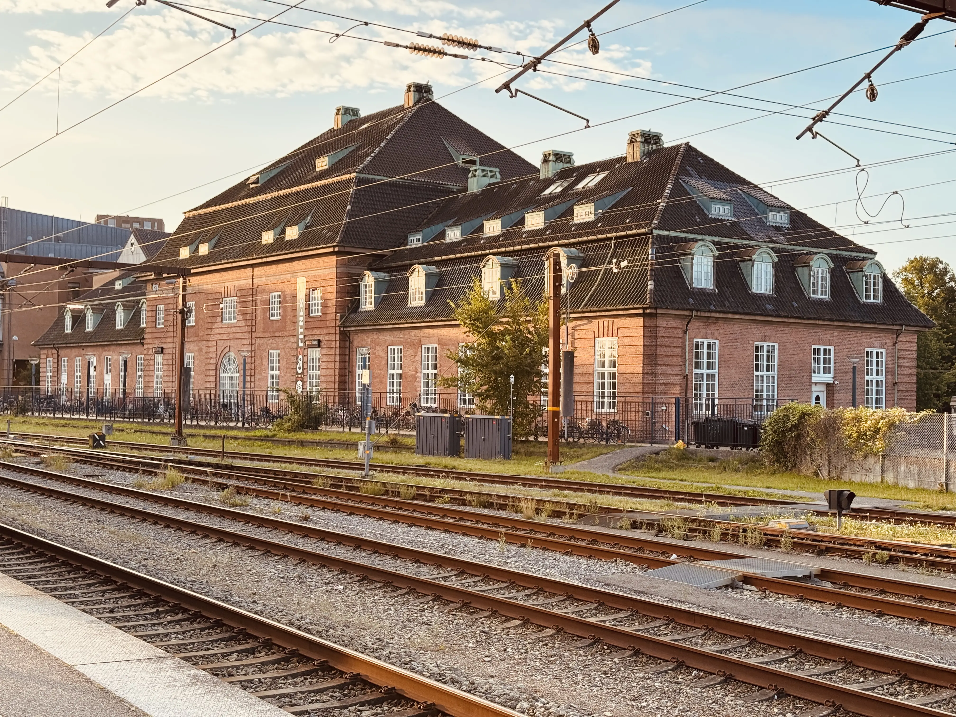 Billede af Odense Banegård.