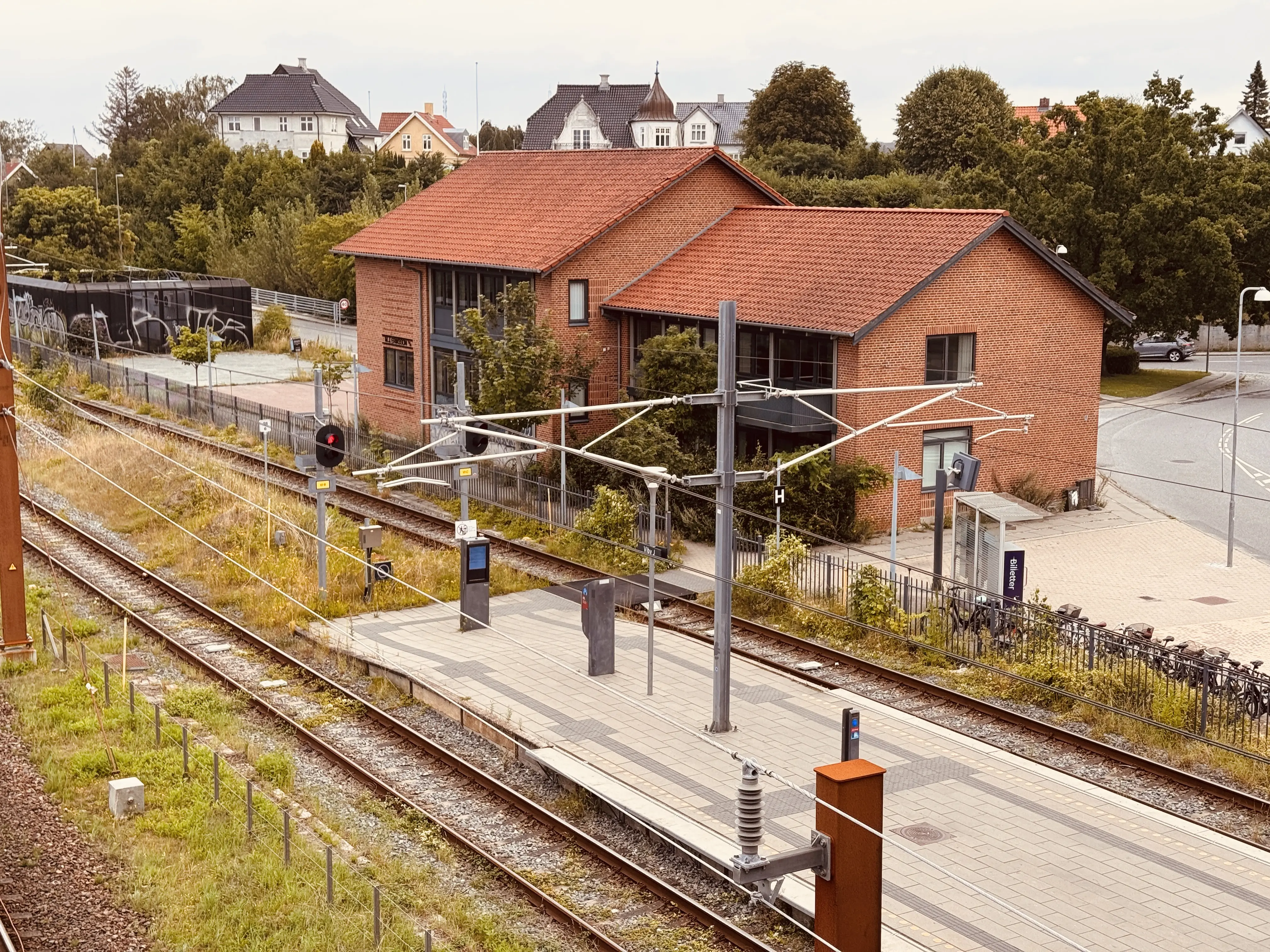 Billede af Viby Jylland Station.