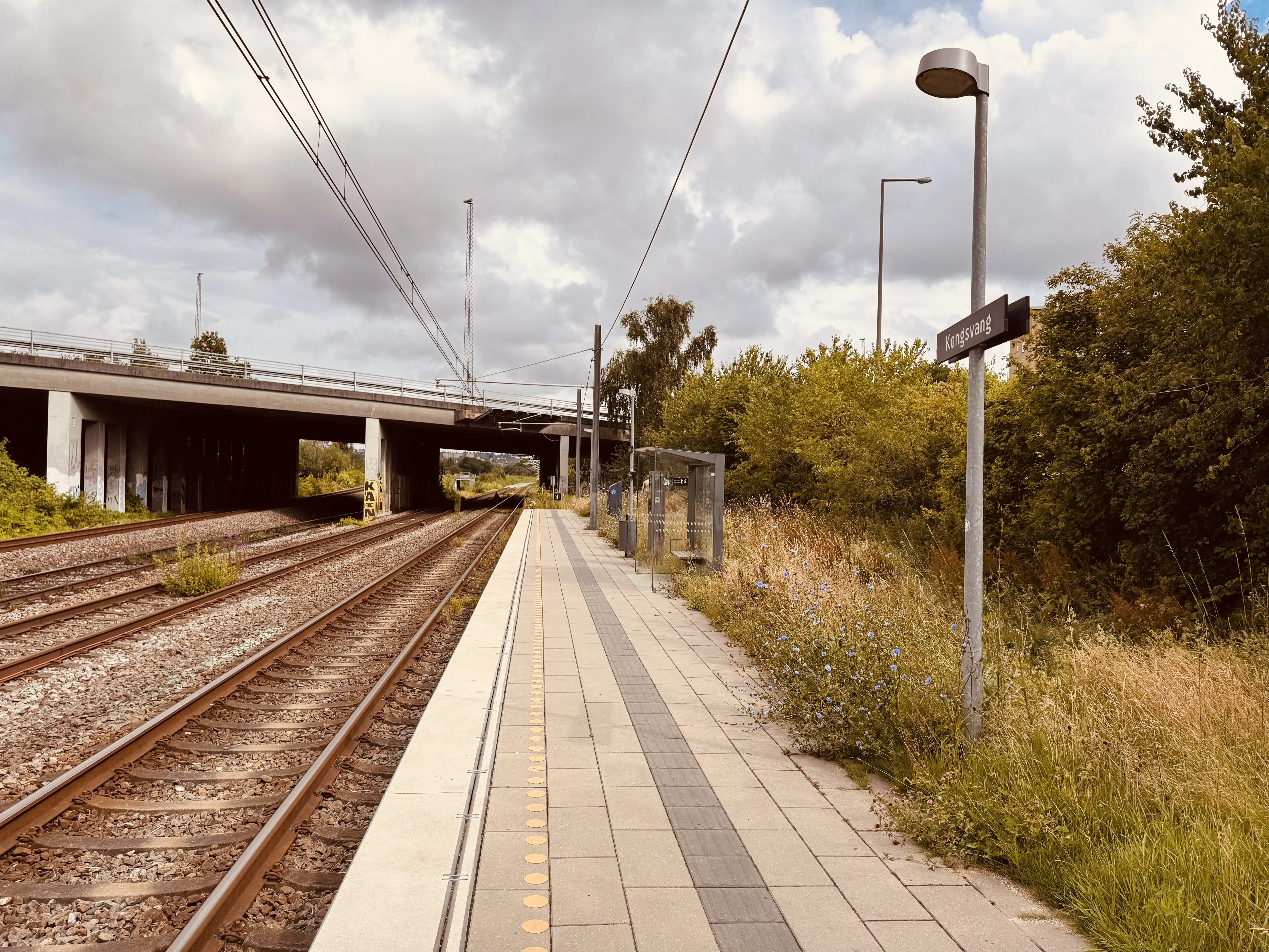 Billede af Kongsvang Trinbræt. Billede af Kongsvang Trinbræt.