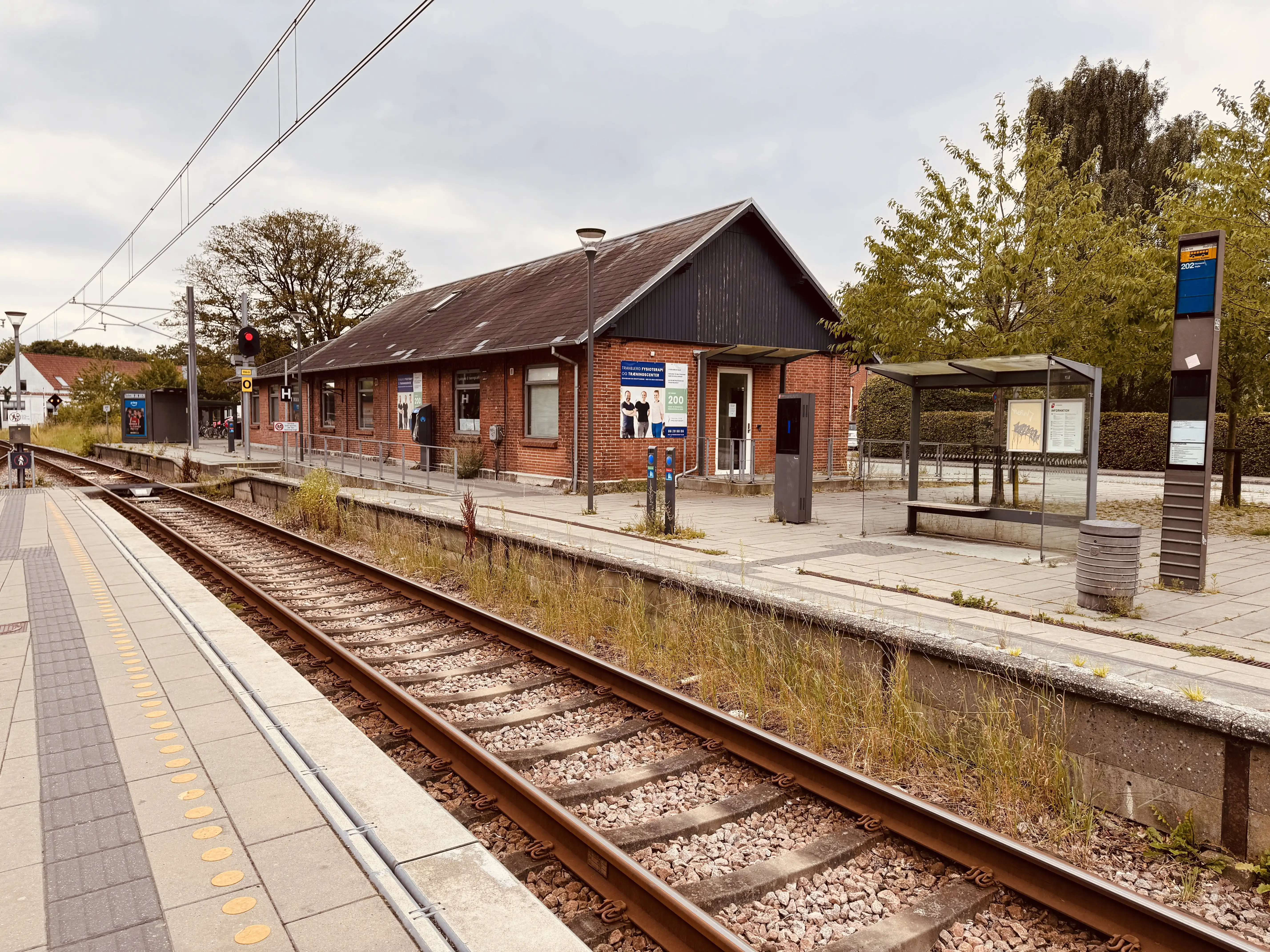 Billede af Tranbjerg Station. Billede af Tranbjerg Station.