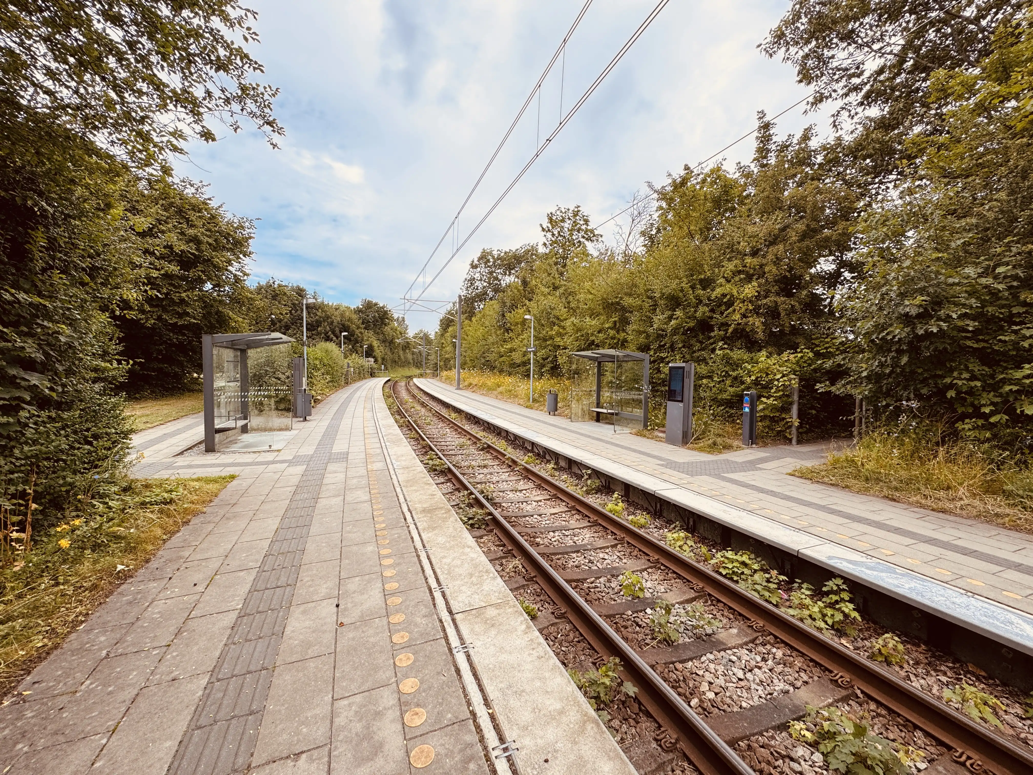 Billede af Mølleparken Trinbræt. Billede af Mølleparken Trinbræt.