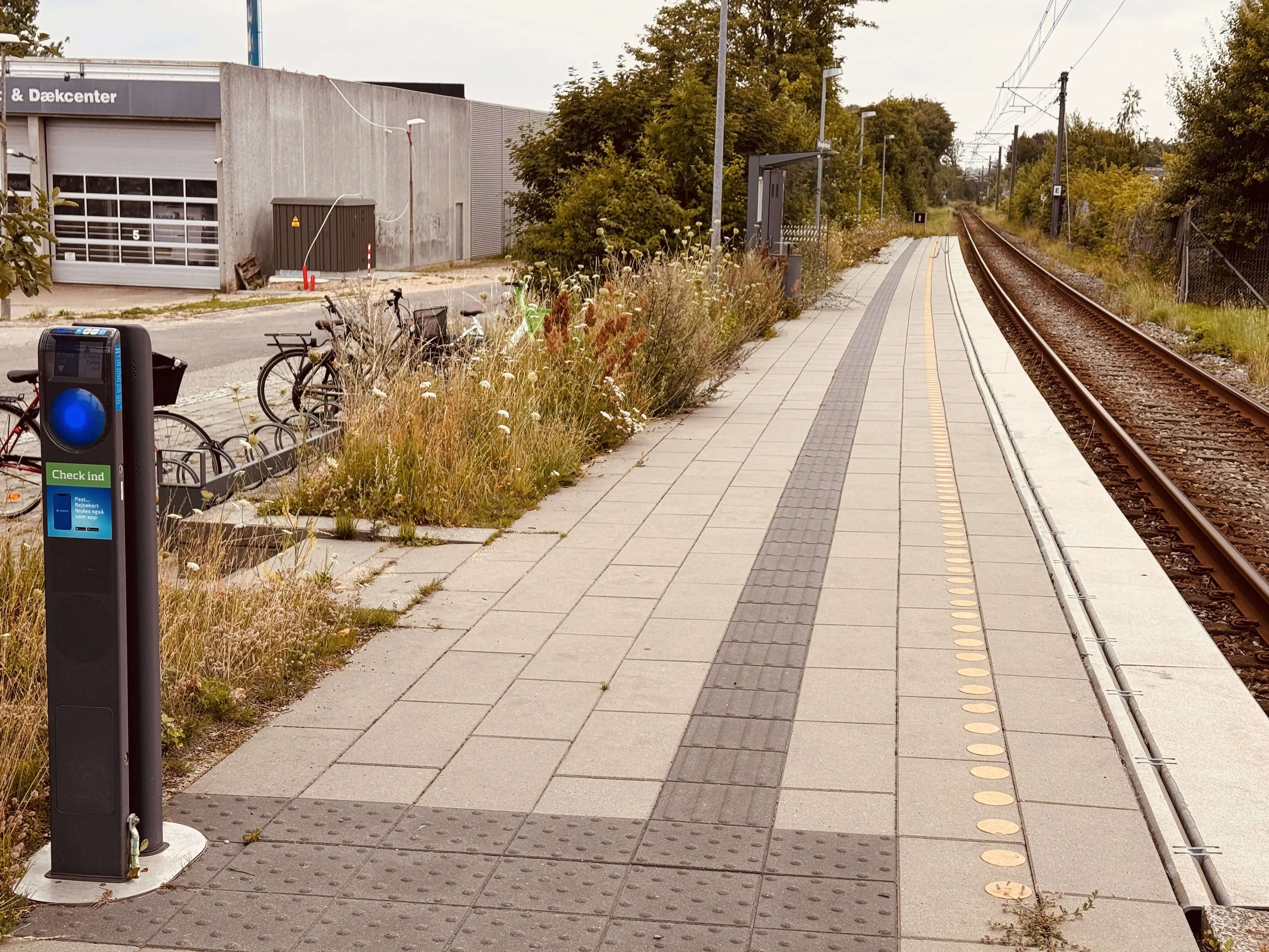 Billede af Øllegårdsvej Letbanestation. Billede af Øllegårdsvej Letbanestation.