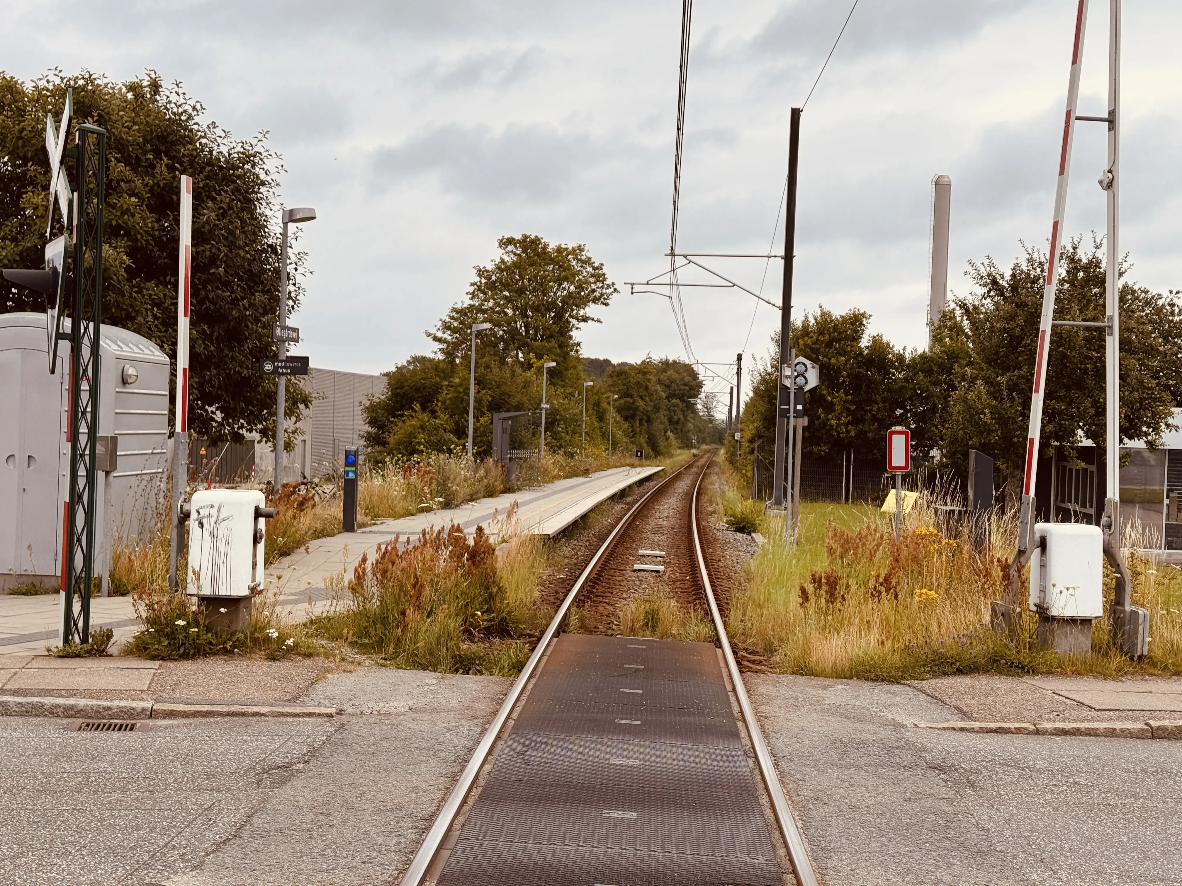 Billede af Øllegårdsvej Letbanestation. Billede af Øllegårdsvej Letbanestation.