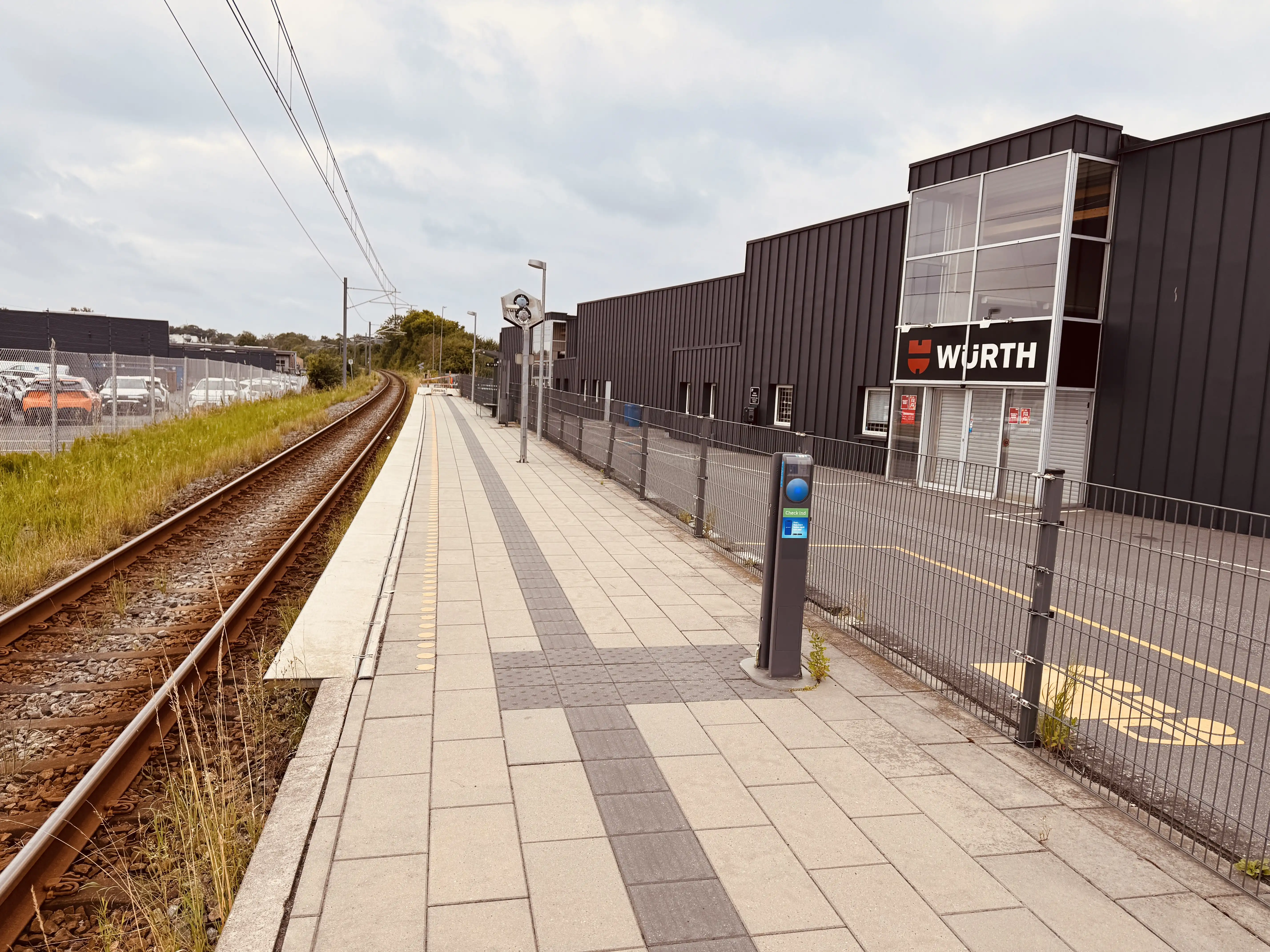 Billede af Øllegårdsvej Letbanestation. Billede af Øllegårdsvej Letbanestation.