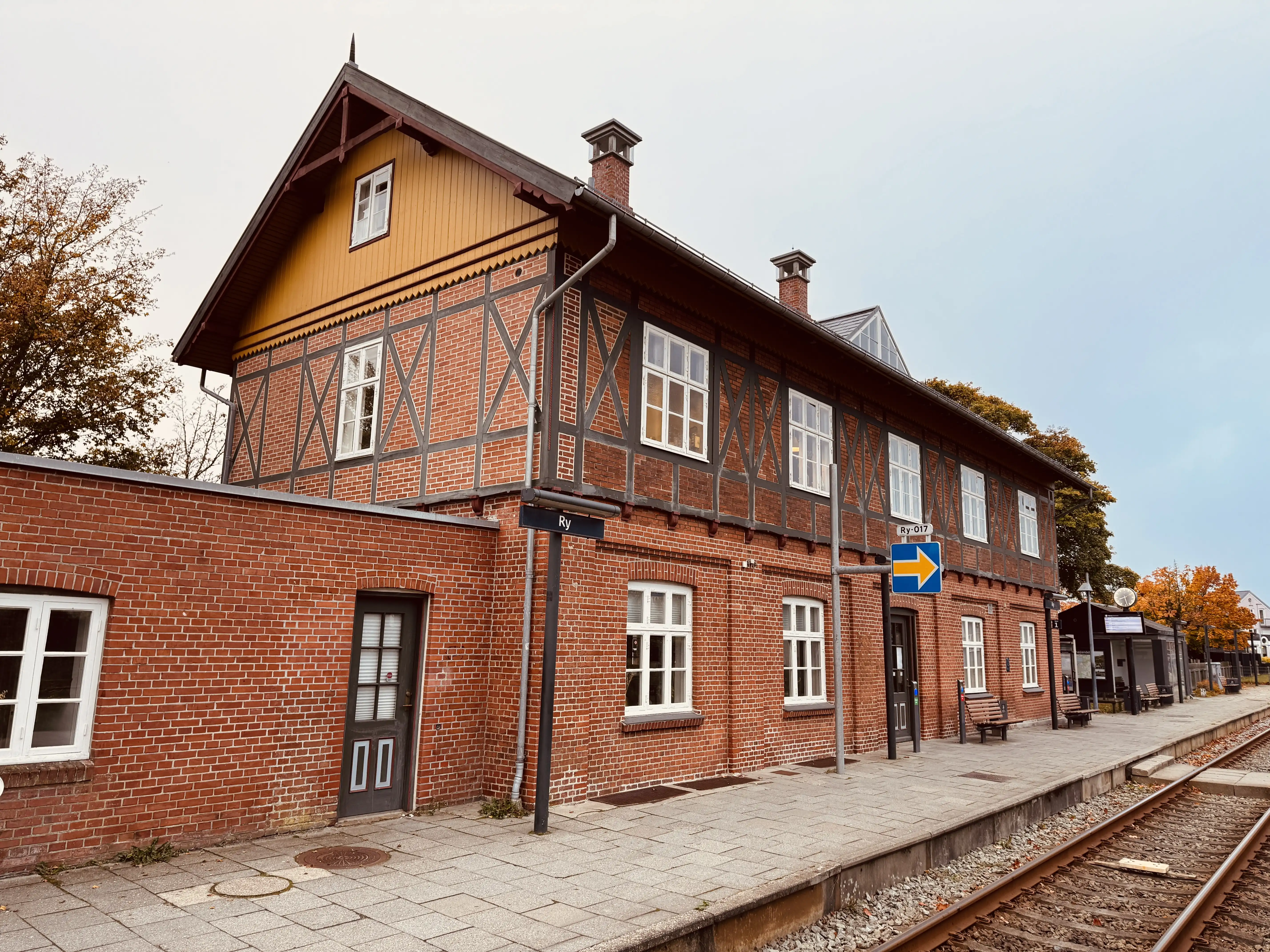 Billede af Ry Station. Billede af Ry Station.